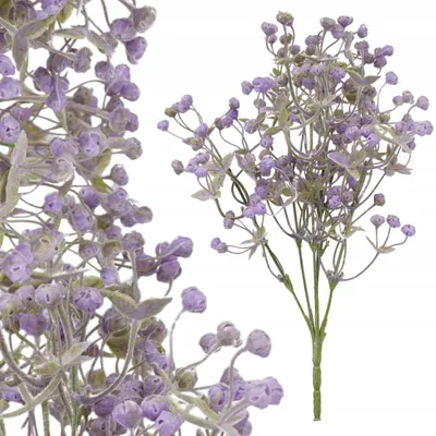 Obrázek produktu pro Topoblu Gypsophila umělé větvičky 32 cm fialová výplň kytice