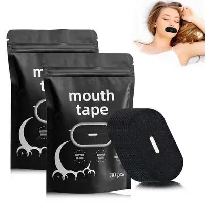 Image de Lot de 60 attaches pour la bouche, pour une meilleure qualité de sommeil