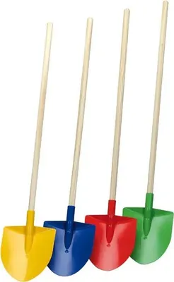 Produktbild von Wadertoys Schaufel Spatenform m. Holzstiel