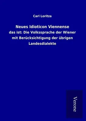 Produktbild von Neues Idioticon Viennense