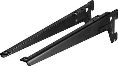 Produktbild von Dolle Winkelträger 1-Reihig 28 cm schwarz Metall