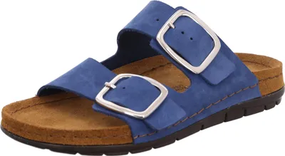 Immagine prodotto di Rohde donna mulo in pelle nabuk con fibbia dorata colore estivo Rodigo-D 5879, misura:40 EU, colore:Blu