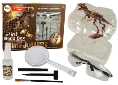 Produktbild von Lean Toys Archäologenset 2-in-1 Tyranozaur (Spielzeug, Kreativ)