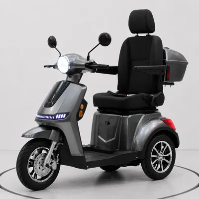 Produktbild von Seniorenmobil Mobility Scooter 1000W 60V 30AH 25km/h Elektromobil COC EEC Grau