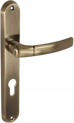 Produktbild von Innentürgriff, Langschild, für Einsatz, Altmessing