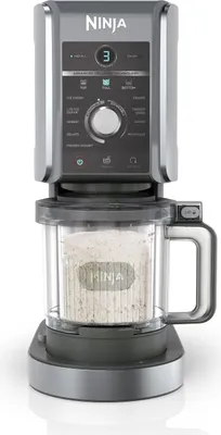 Image de Machine à Glace NINJA CREAMi Deluxe NC502EU, 2 Pots 709ml Inclus, 10 Programmes, Boissons Pilées & Frappées