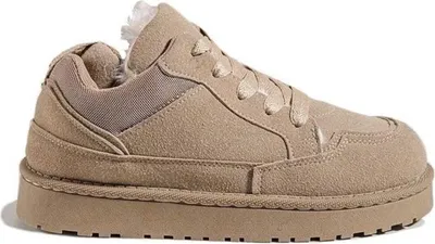 Produktbild von Damen Isoliert Sneaker Winterschuhe Gefüttert Freizeitschuhe Tisa Beige Gr.39