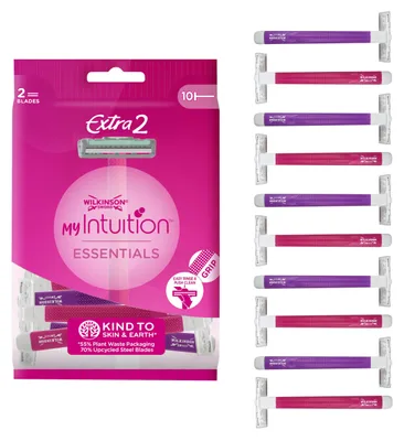 Produktbild von Wilkinson Sword - MyIntuition Essentials Extra 2 - Einwegrasierer - Rasierer mit