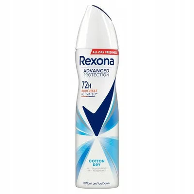 Zdjęcie produktu dla Rexona Advanced Protection Bawełna Dry Antyperspirant w aerozolu 150 ml