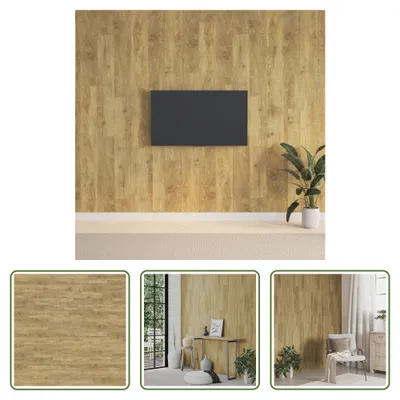 Immagine prodotto di The Living Store Pannelli da parete effetto legno marrone PVC 2,06 m²