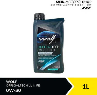 Produktbild von Wolf OfficialTech 0W-30 LL III FE 1 Liter