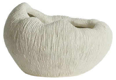 Obrázek produktu pro Light & Living Váza DENISA plastová krémová - 34x28x21 cm