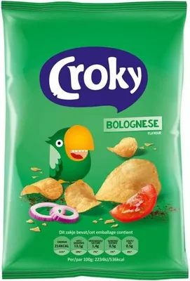 Produktbild von Croky Chips Bolognese 40g