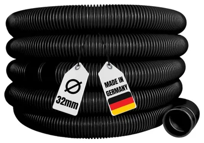 Produktbild von Solarschlauch Poolschlauch 32mm 1,5 Meterware Schwimmschlauch Schlauch AquaOne