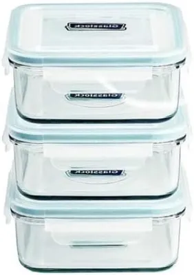 Productafbeelding van Voedselcontainer - Opslagbakje - Maaltijden Bereiden - Luchtdichte Deksel - 850 ml - Transparant