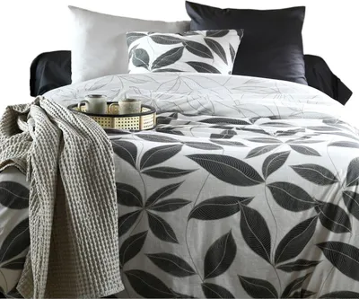 Image de Housse de couette percale de coton Matisse