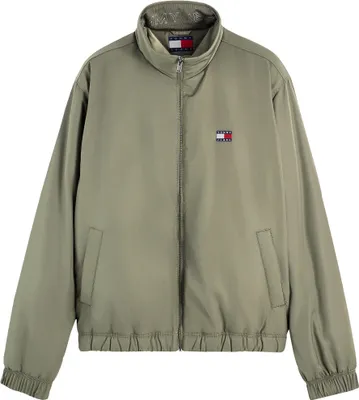 Produktbild von Tommy Jeans Herren Essential Wattierte Übergangsjacke mit Stehkragen, Grün (Rock