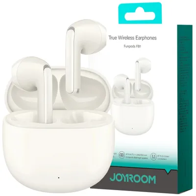 Produktbild von Kabellose Kopfhörer Tws Joyroom Funpods Serie Jr-Fb1 Bluetooth 5.3 - Beige