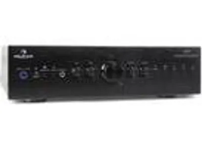 Produktbild von Auna Verstärker, HiFi Stereo Mini Verstärker, HiFi-Verstärker mit Bass & Treble Regler, 2 Kanal Audio-Verstärker, Stereo-Verstärker Lautsprecher mit Fernbedienung, AUX, AV Receiver für MP3 & CD