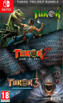Produktbild von FLASHPOINT Turok Trilogy Bundle NSW, Nintendo Switch, M (Reif)