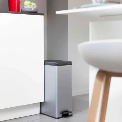 Zdjęcie produktu dla curver 240640 DECO SLIM BIN Abfalleim 40L sm