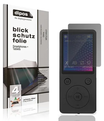 Produktbild von Blickschutzfolie für Gleisa MPLE-HHL01 matt Schutzfolie Folie Display Schutz dipos