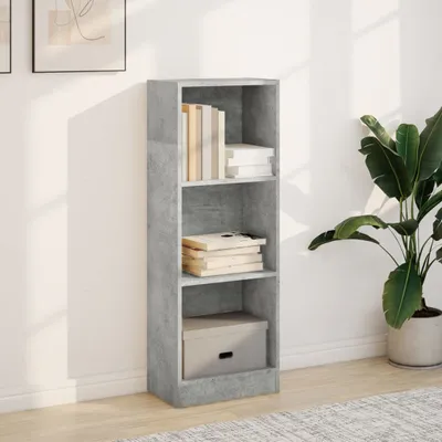 Produktbild von "Winterschlussverkauf "Bücherregal - CLORIS - Standregal - Robust und langlebig - Betongrau 40x24x109 cm Holzwerkstoff - DEMöbel7207806