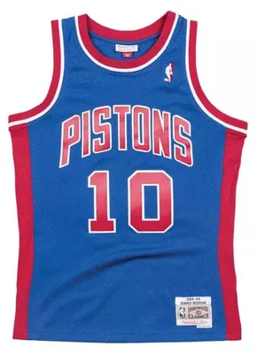Image de Maillot NBA Dennis Rodman Detroit Pistons 1988-89 Mitchell & ness Hardwood Class
