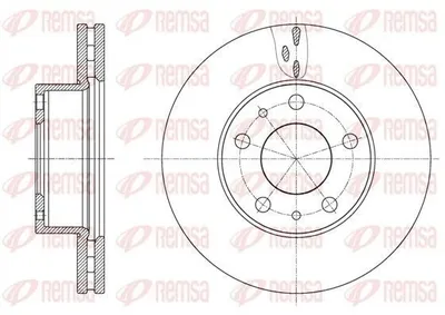 Produktbild von 2x REMSA Bremsscheibe 61637.10 vorne für FIAT Ducato Kastenwagen (250_ 290_)