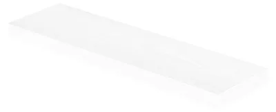 Produktbild von Schwebendes Wandregal | Weiß | 80x20x3 cm