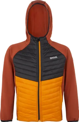 Obrázek produktu pro Regatta - Dětská hybridní bunda "Kielder VIII" RG9921 (104) (okrově hnědá/černá)