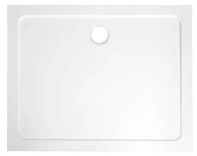 Produktbild von Aqualine TECMI Gussmarmor-Duschwanne 100x90x3cm