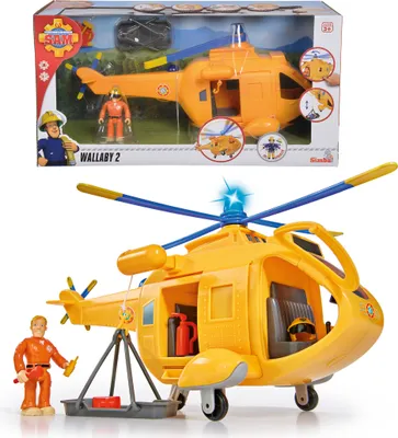 Produktbild von Simba Sam Helikoptéra Wallaby II s figúrkou