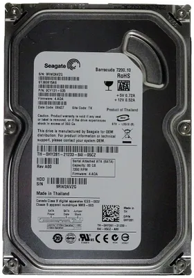 Produktbild von 80GB Seagate Barracuda 7200.10 ST380815AS S-ATA ID10770