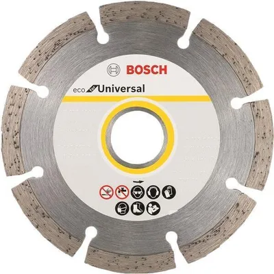 A Bosch eco Universal diamond cutting disc.