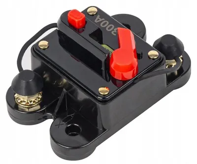 Image de Disjoncteur automatique pour camping-car, yacht, bateau, 300A, 12V, 24V, 48V, automobile
