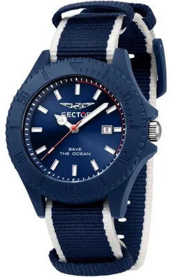 Produktbild von Sector R3251539001 Save the Ocean Herrenuhr 43mm 5ATM