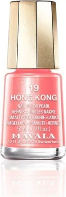 Produktbild von Mavala Mini Color, 5 ml, Koralle, Hong Kong, Färbung, Undurchsichtig, Perleffekt