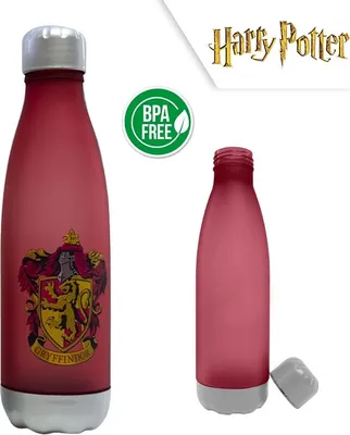 Zdjęcie produktu dla Kids Euroswan Bidon Harry Potter Gryffindor 650Ml - Butelka Na Wodę Dla Fanów