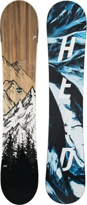 Produktbild von Snowboard HEAD Rush Schwarz 159 cm breit