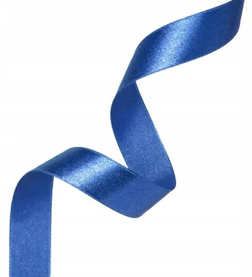 Produktbild von PartyPal Satinband 1,2 cm x 23 m Glatt Blau Schleifenband