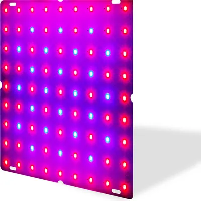 Obrázek produktu pro LED světlo pro pěstování rostlin, plné spektrum, červený a modrý panel pro sukulenty, hydroponii a pokojové rostliny, růst květin a vegetace