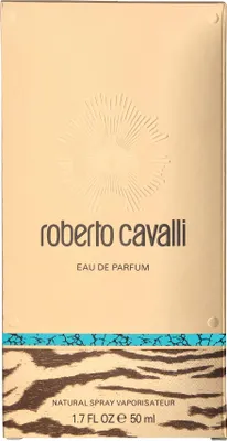 A close-up shot of a perfume box.
