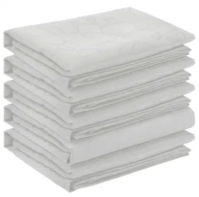 Imagen del producto de Mantel individual, redondo, blanco, diámetro 140 cm