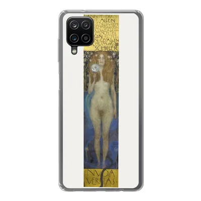 Produktbild von MuchoWow® Handyhülle Schutzhülle Hülle für Samsung Galaxy A12 Nuda veritas - Gustav Klimt Silikon Softcase Handy Hülle - Bild