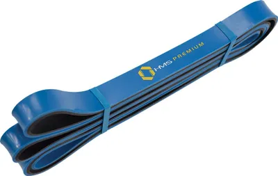 Obrázok produktu pre Posilňovacia guma, modrá/čierna, nastaviteľný odpor