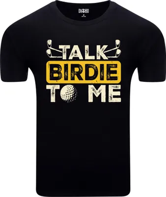 Immagine prodotto di T-shirt Diarbo da uomo con stampa sportiva uccelli nera taglia XXXL