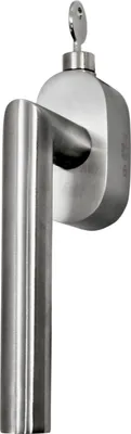 Produktbild von Fenstergriff FG 14 Edelstahl Stiftlänge 35 mm Abschliessbar SKG2 Rasterolive