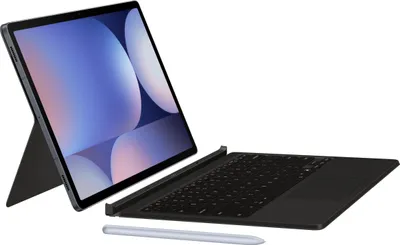 Produktbild von Samsung Galaxy Tab S10+/S9+/S9 FE+ Tastaturhülle, QWERTZ, Schwarz, mit Touchpad, Hintergrundbeleuchtung, S Pen Fach, AI-Taste, DeX-Modus, POGO Pin & Bluetooth, magnetisch, zweiteilig