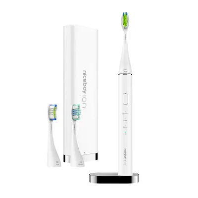 Obrázek produktu pro Niceboy ION Sonic Pro UV, Dospělý, Sonický, 85000 pohybů za minutu, Bílá, 2 min, 30 sec, Bílá